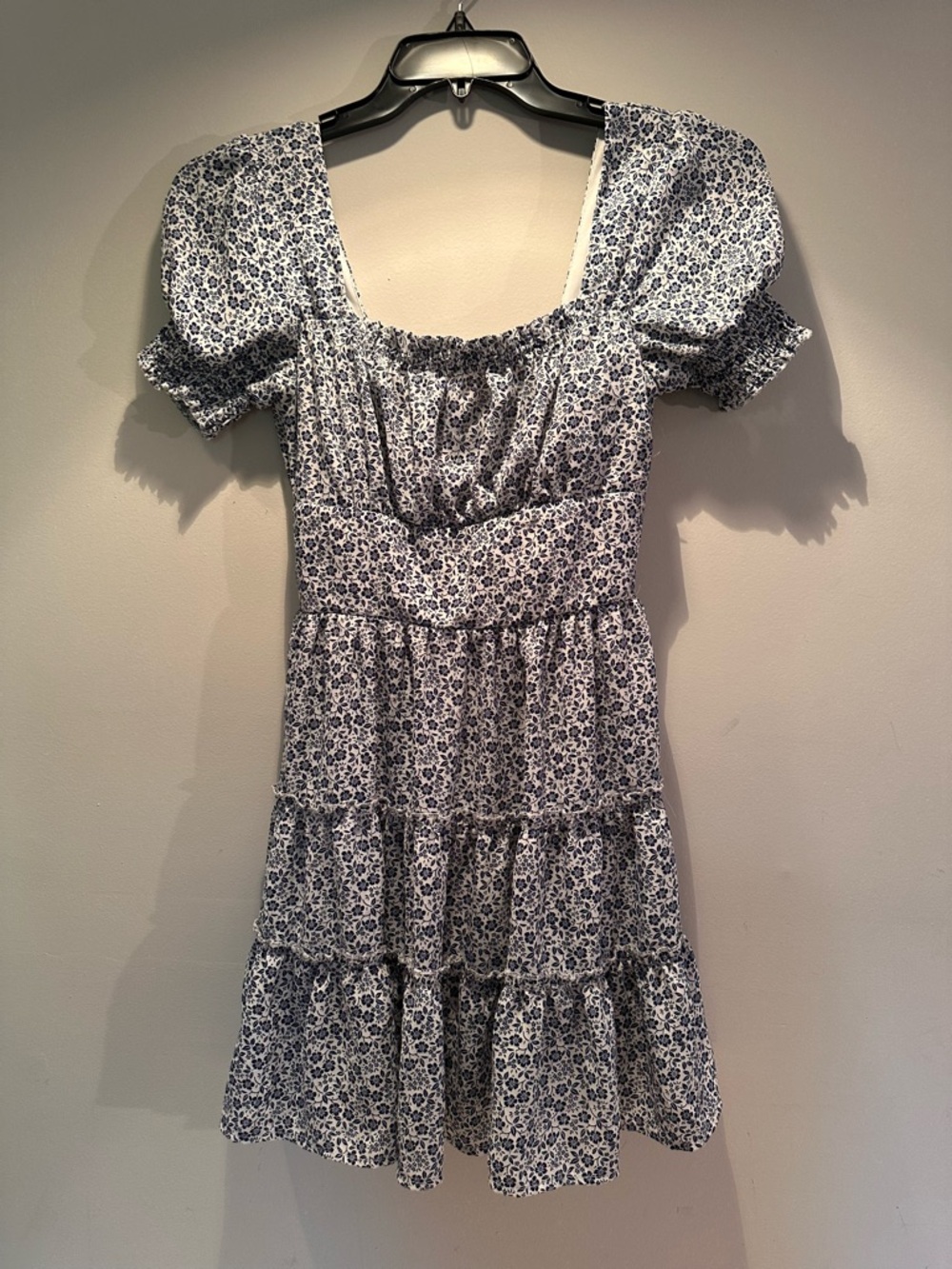 Altar’d State Floral Puff Sleeve Dress